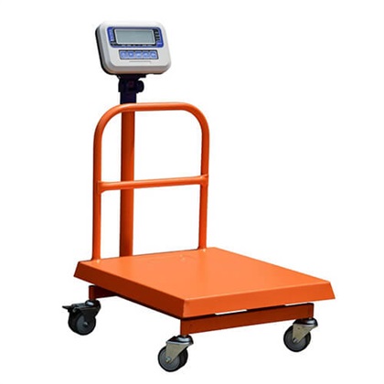 باسکول بی نظیر 300 کیلویی چرخدار مدل MBL 301-sb12